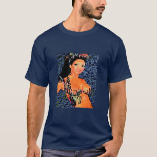 YEMAYA TILED T-SHIRT