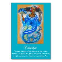 Yemoja-tabelkaart