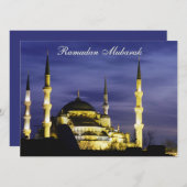 Yeni Valide moskee uitnodiging (Voorkant / Achterkant)