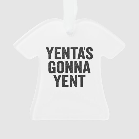 Yenta's Gonna Yent Funny Jewish Hanukkah Holiday (devant)