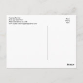 Yeoman Farmer Briefkaart (Achterkant)