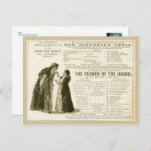 Yeomen van de Guard Cast Briefkaart (Voorkant / Achterkant)