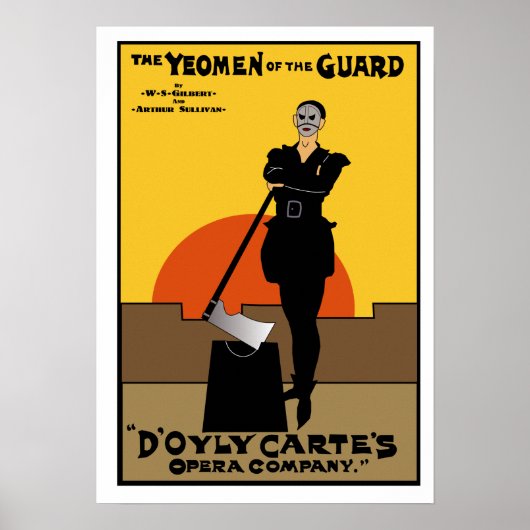 Yeomen van het Poster van de Guard Imitation (Voorkant)