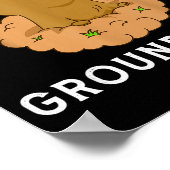 Yep I Talk To Groundhogs - Funny Groundhog Day Woo Poster (Hoek)