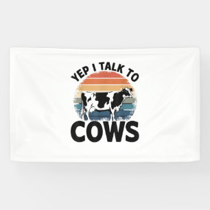 Yep ik praat met Koeien Grappige melkveehouder Ko Spandoek