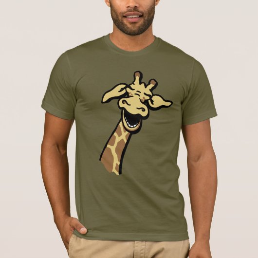 Yer 'Avin' Een Giraffe lachen grafisch t-shirt (Voorkant)