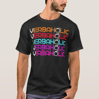 Yerbaholic Yerba Mate Thee Drinker Lover Mannen Vr T-shirt