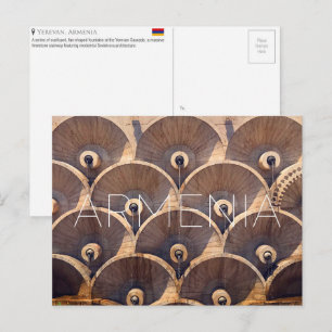 Yerevan, Armenië Reisansichtkaart Briefkaart