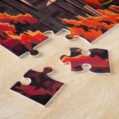 Yerevan Armenië Reizen Kunst Vintage Legpuzzel (Zijkant)