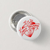 yermamknop ronde button 3,2 cm (Voorkant /achterkant)