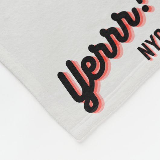 YERRR ! Couverture polaire NYC (Coin)