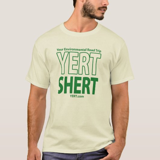 YERTSHERTgreen T-shirt (Voorkant)