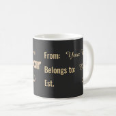 Yes Dear –Personalized Marriage Mug (Customizable) (Devant droit)
