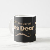 Yes Dear –Personalized Marriage Mug (Customizable) (Devant gauche)