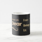 Yes Dear –Personalized Marriage Mug (Customizable) (Centre)