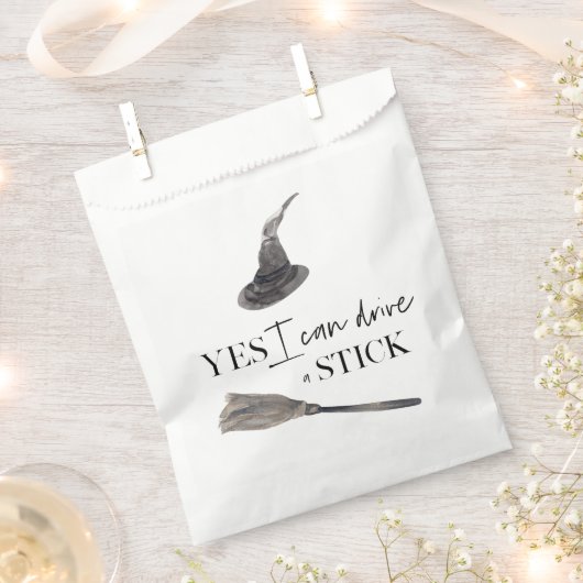 Yes I Can Drive A Stick Fun | Happy Halloween Bedankzakje (Geknipt)