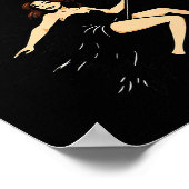 Yes I Can Drive A Stick Funny Halloween Soky Witch Poster (Hoek)