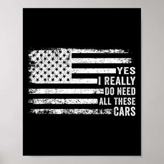 Yes I Really Do Need All These Funny Garage Mechan Poster (Voorkant)