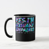 Yes I'm Visually Impaired Braille Blind Awareness Mok (Links)