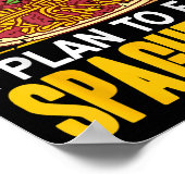 Yes Indeed Got A Retirement Plan Eat Spaghetti Poster (Hoek)