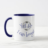 Yes sir, I can boogie gorilla football mug (Gauche)