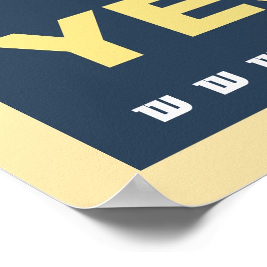 Yes We Can - Poster géant (Coin)