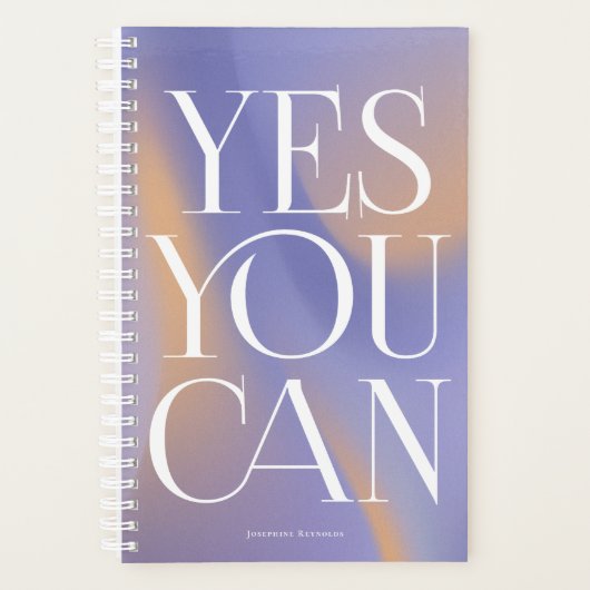 Yes You Can Personalized Gradient Planner (Devant)