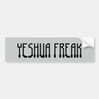 YESHUA BUMPERSTICKER