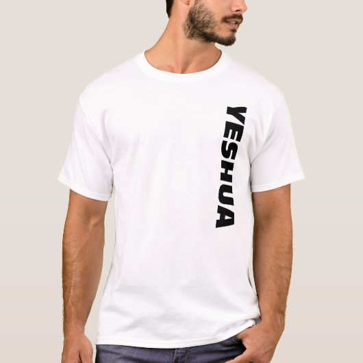 YESHUA IS MIJN KOP T-SHIRT (Voorkant)