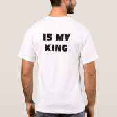 YESHUA IS MIJN KOP T-SHIRT (Achterkant)