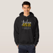 YESHUA JESUS CHRISTELIJK HOODIE (Voorkant volledig)