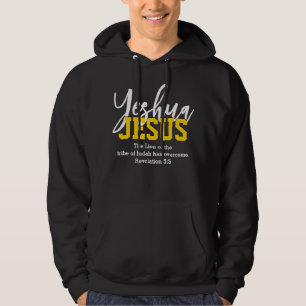 YESHUA JESUS CHRISTELIJK HOODIE