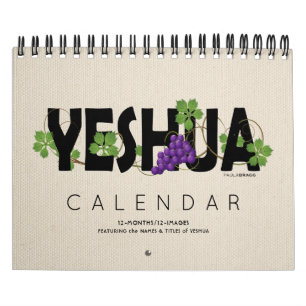 YESHUA Jesus Hebrew Joodse naam Christelijke Messi Kalender