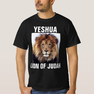 YESHUA LEEUW VAN JUDA christelijk T-shirt