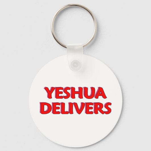 Yeshua levert sleutelhanger (Voorkant)