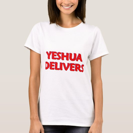 Yeshua levert t-shirt (Voorkant)