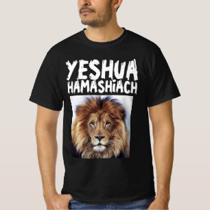 YESHUA LION DE JUDAH T-shirts TEE - SHIRT CHRÉTIEN
