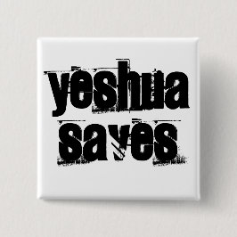 Yeshua Saves Button