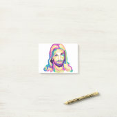 yesus streetslijtage vintage post-it® notes (Op bureau)