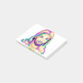 yesus streetslijtage vintage post-it® notes (Schuin)