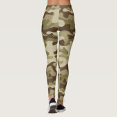 Yet Army Green Camouflage Leggings (Achterkant)