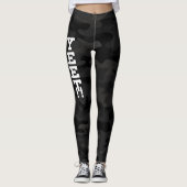 Yet Black Stealth Camouflage Leggings (Voorkant)