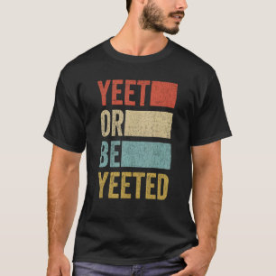Yet Retro Yet of geel T-shirt