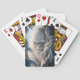 Yeti/Abominable Snow Man Nieuwigheid Pokerkaarten