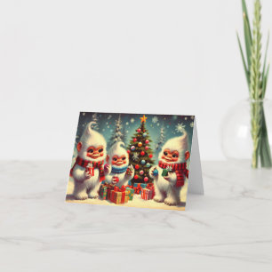 Yeti cadeau uitwisseling kaart