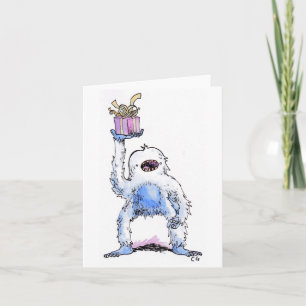 Yeti Cadeaukaart Kaart