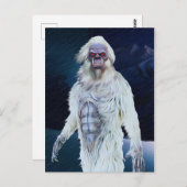 Yeti (Creeptid) Briefkaart (Voorkant / Achterkant)