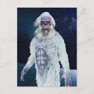 Yeti (Creeptid) Briefkaart