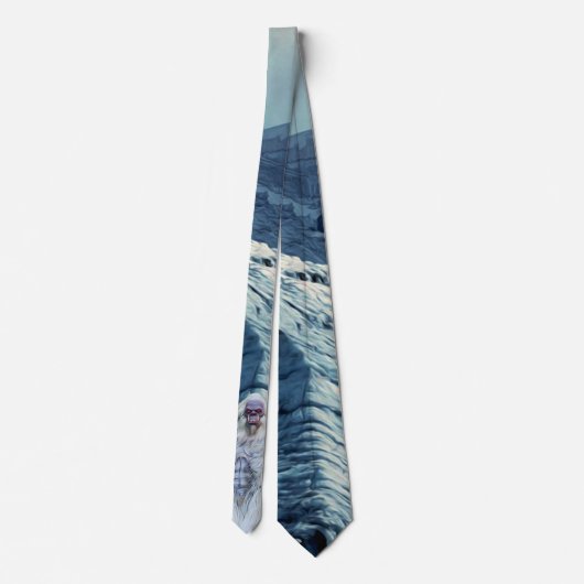 Yeti (Creeptid) Stropdas (Achterkant)