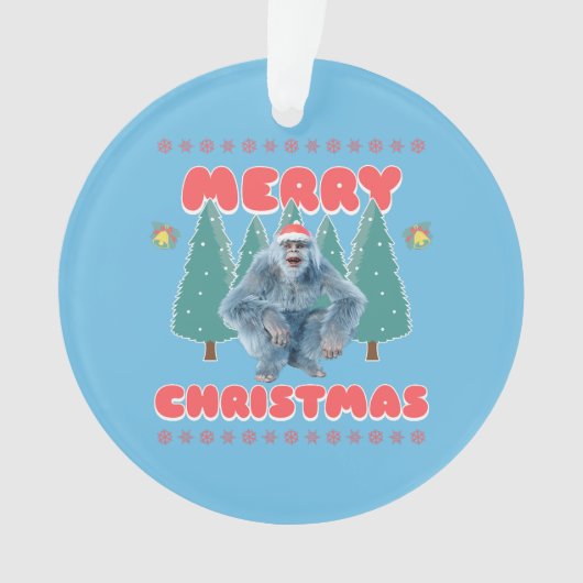 Yeti Drôle - Joyeux Noël (devant)